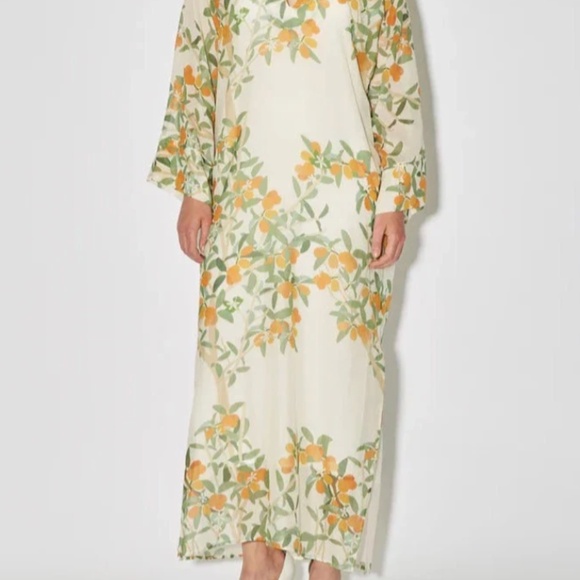 BERNADETTE KAFTAN DRESS + SLIP SIZE EU 40 - NWOT - Picture 2 of 6